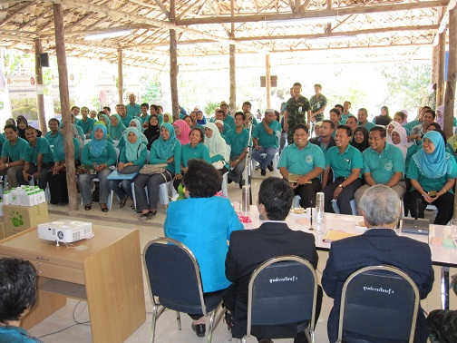 Seminar at the model farm with Prof. Higa as a guest